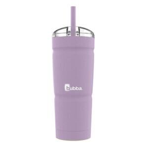 Bubba Envy-S Lavender 24oz Stainless Steel Tumbler‎ w/ Straw Yellow Non-Slip Mat